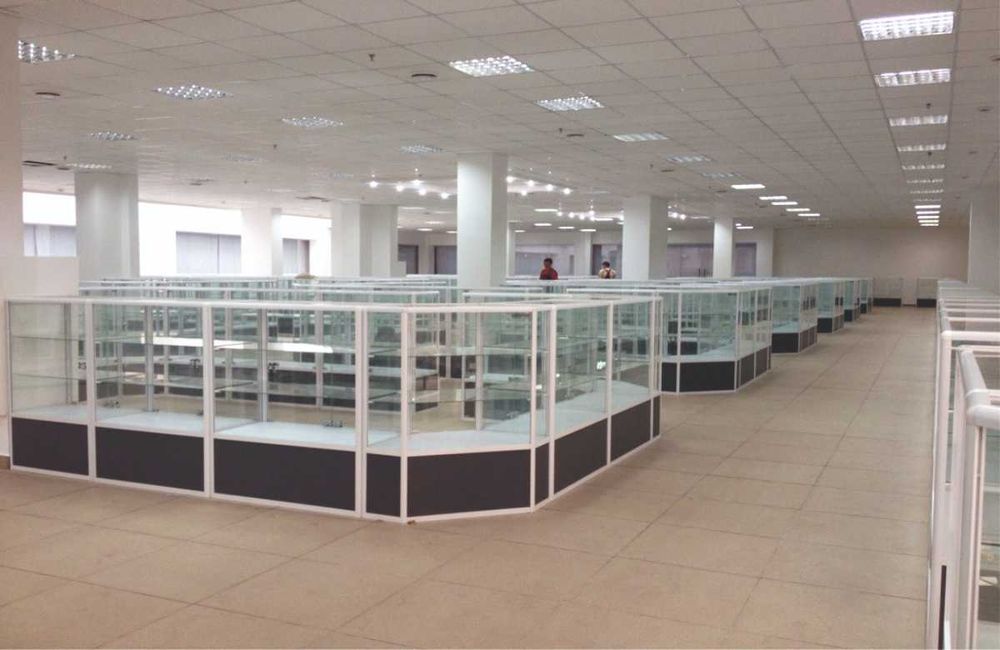 Прилавок витрина, стеклянная, metal oynaly vitrina va prilavkalar