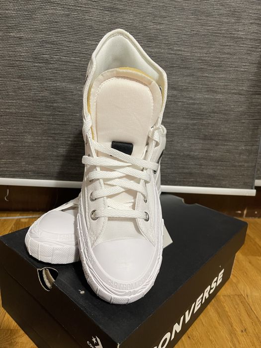 Converse tenisi negru si alb bascheti