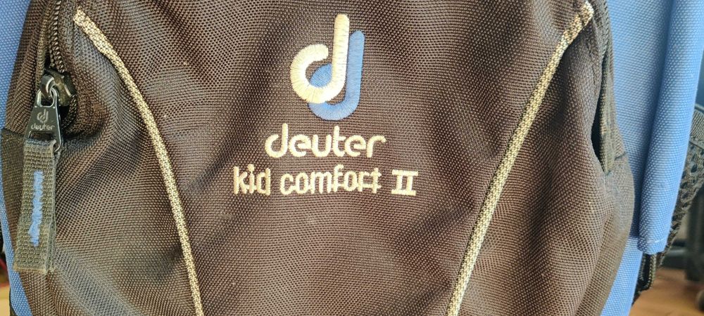 Deuter kid comfort II туристическа раница за носене на дете