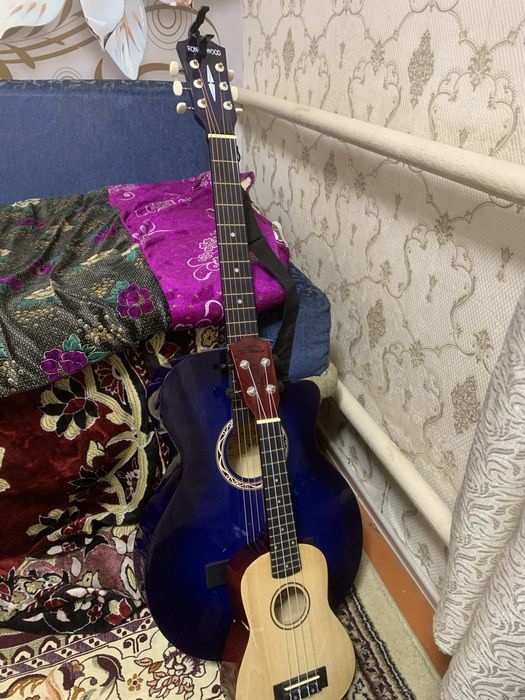 Гитара RON WOOD!