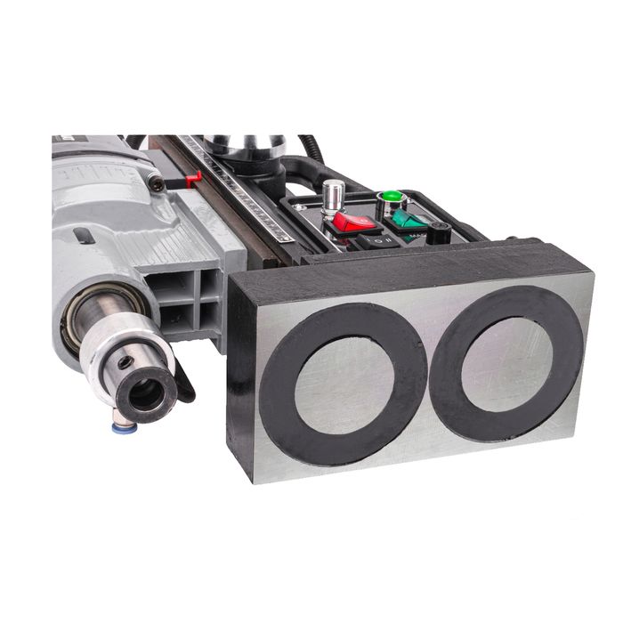 Masina de gaurit fixa, cu talpa magnetica, 14000N, 2100 W, mandrina