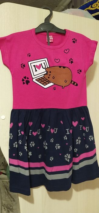 Летние платья на девочек от 3-7 лет