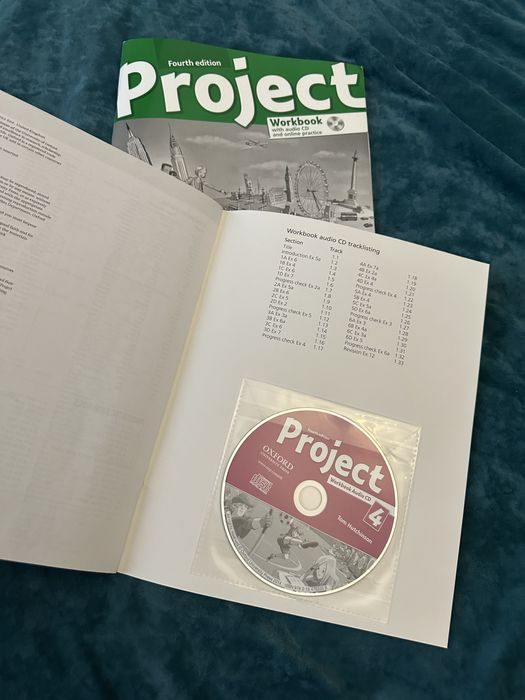 Project 3  / Project 4 WorkBook 4th Edition. Книги по англ. языку.