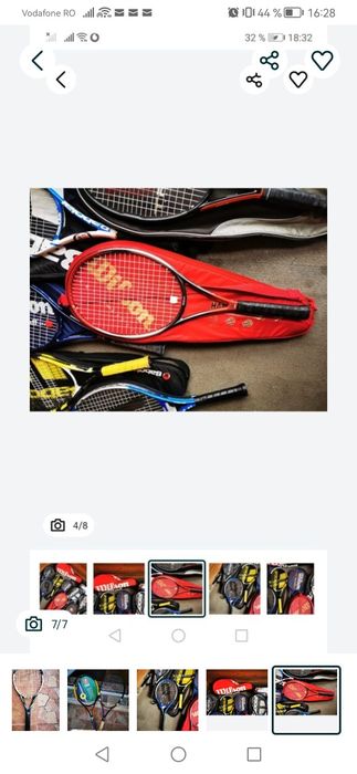 Vand paleta palete racheta de tenis