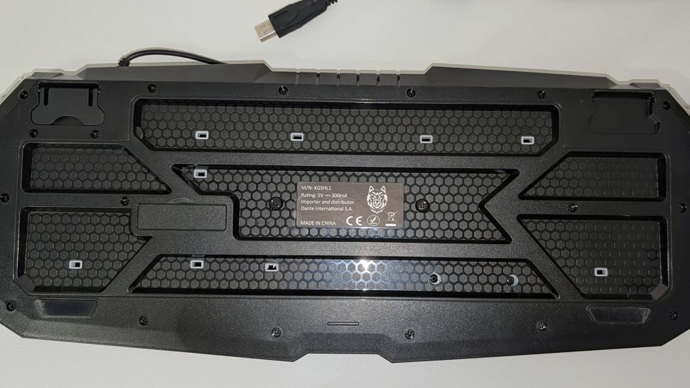 Kit gaming Negru/Rosu