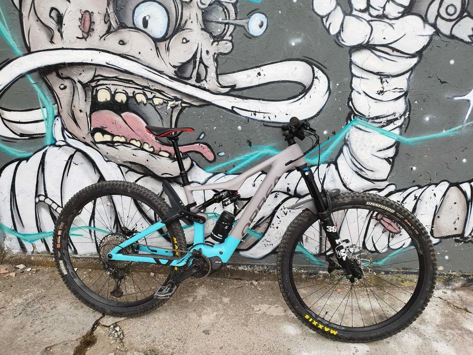 Bicicleta electrica CU ACTE&FACTURA 948km Orbea Rise Marime M FOX 36 motor Shimano