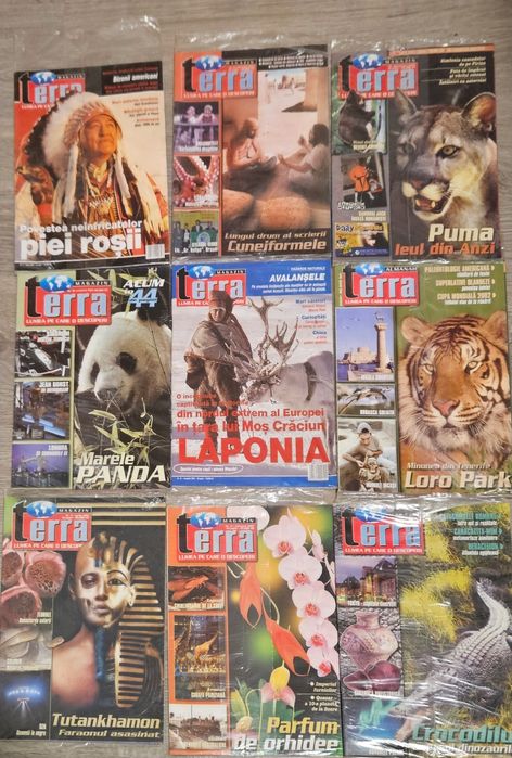 Colectie revista terra