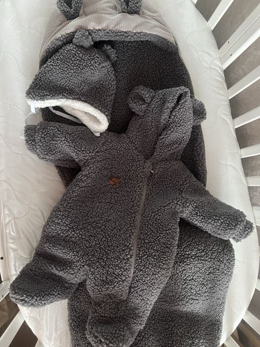 Зимний детский  конверт