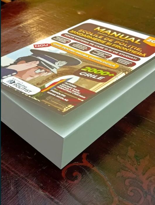Manual pentru admiterea la școlile de Poliție și Jandarmerie -2026 PDF