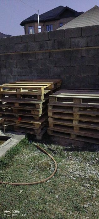 Поддоны 1.20×80 30 штук бар болатын багасы бәрін алсаң