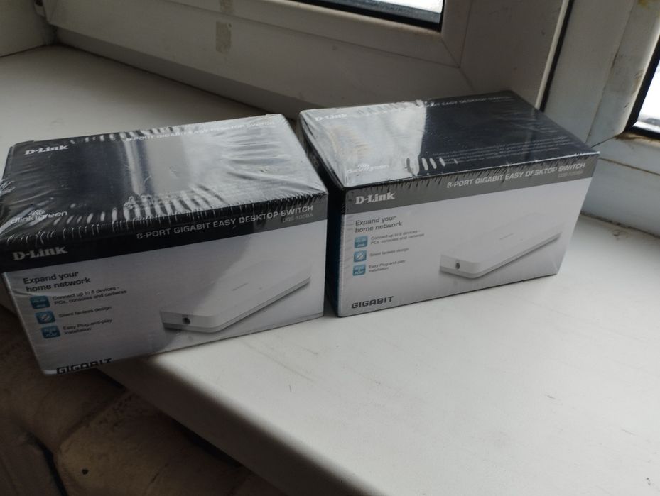 8-портовый коммутатор D-Link