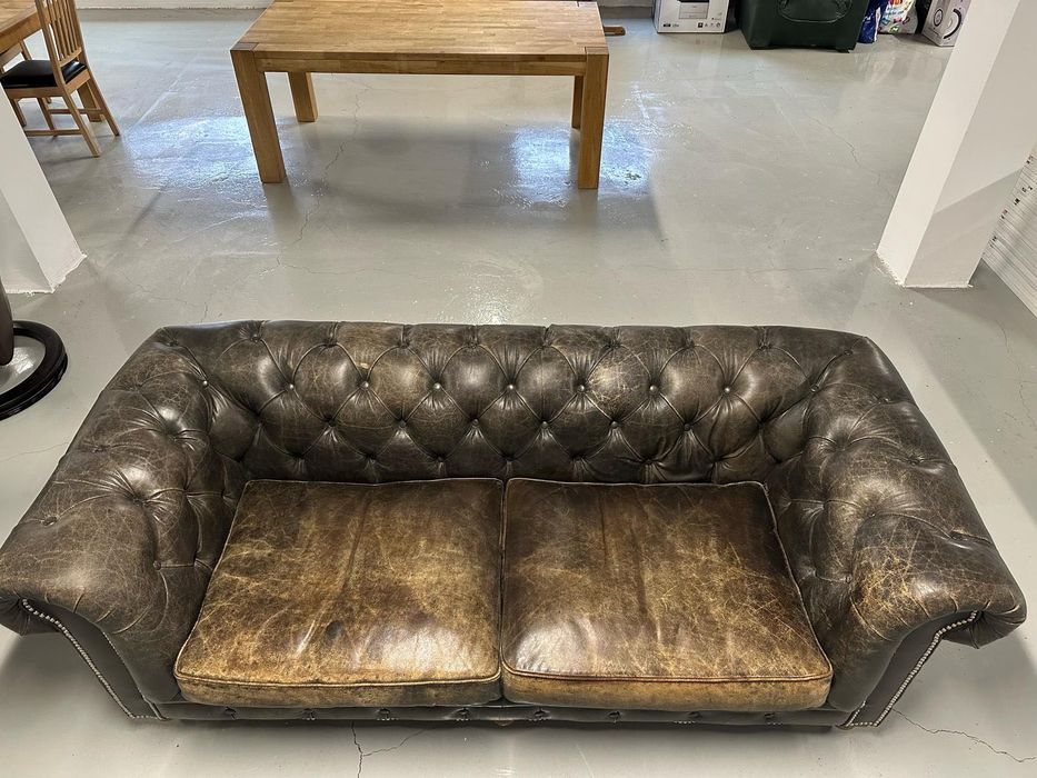 Честърфилд кожени дивани