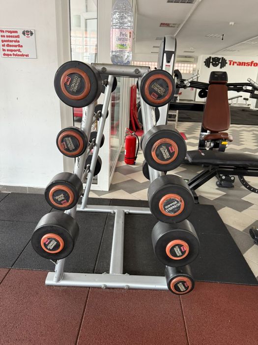 Set haltere hammer strength