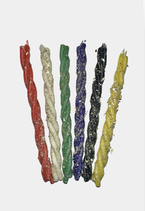 Свечи восковые скрутки