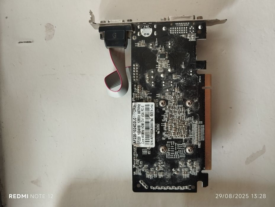 Video karta Nvidia Afox gt 220 1gb