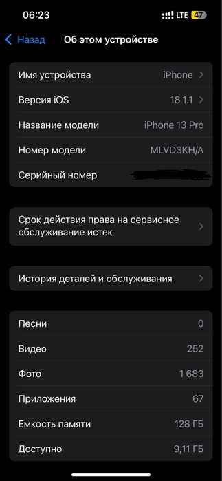 Iphone 13 pro 128gb