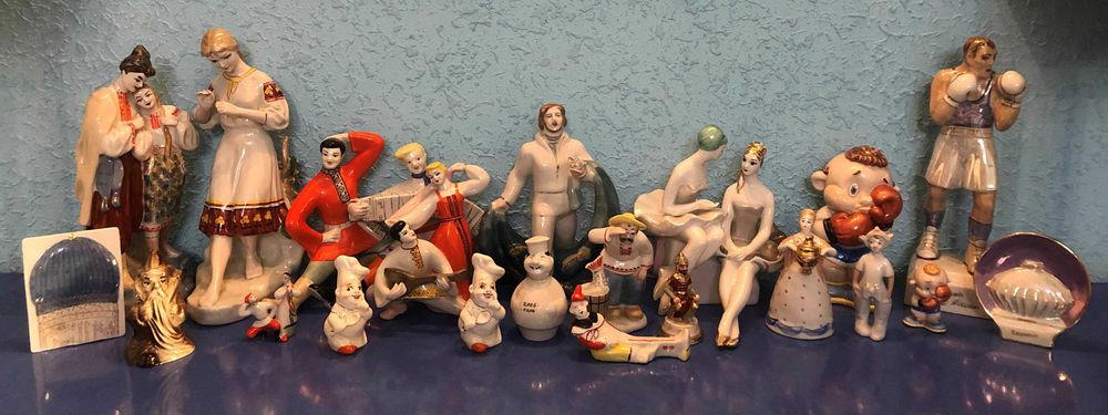 Статуэтки Фарфор