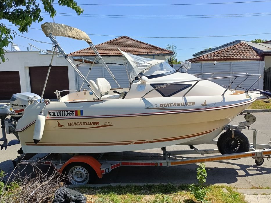 Quicksilver 510 cruiser ,motorizare 90 cp