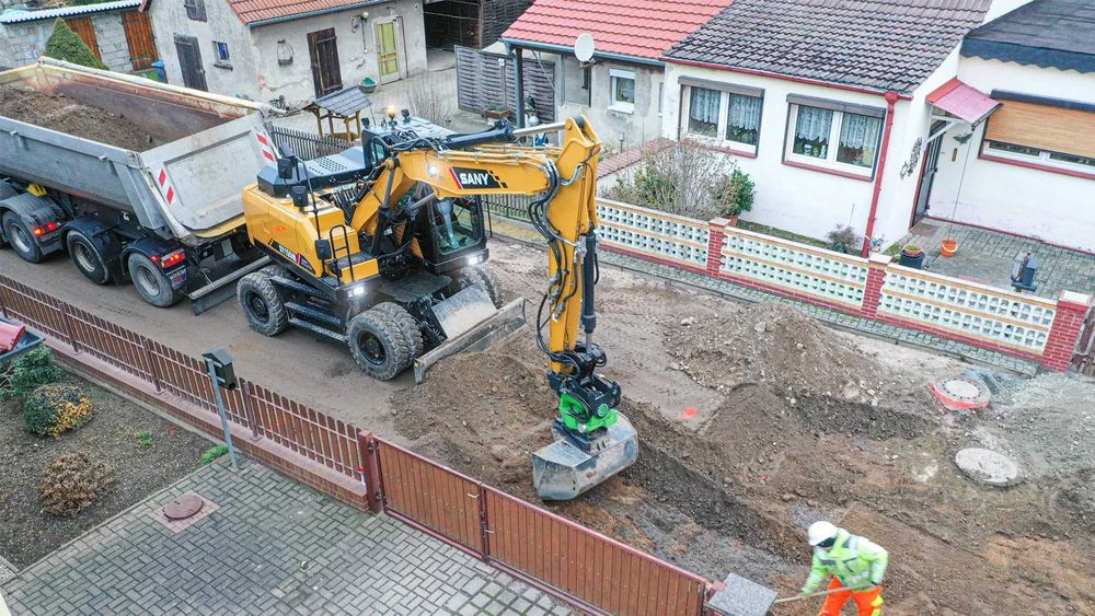 Экскаватор SANY SY155W/ 2026 года hyundai Zoomlion Liugong Doosan CAT