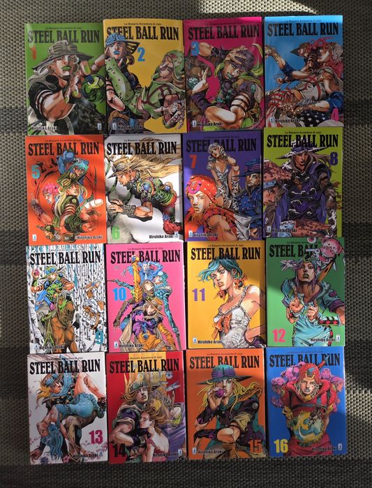 Манга на италиански Jojo's Bizarre Adventure Part 7 (1-16)