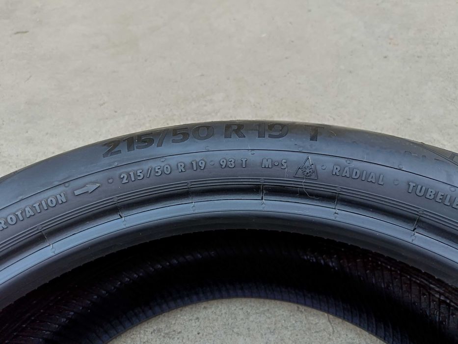 Set 4 anvelope 215 50 19 Continental AllSeasonContact Dot 2021