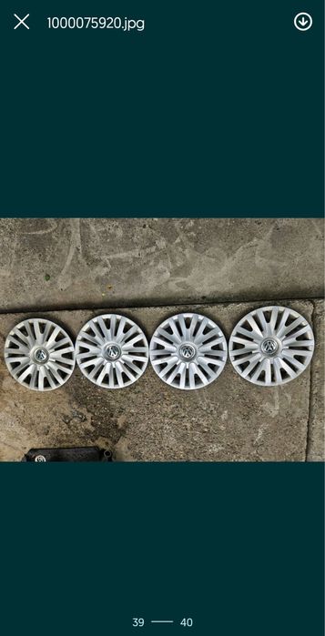 Capace roti 15 originale