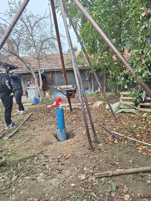 Foraje puțuri apa prelungirii denisipări și piloni