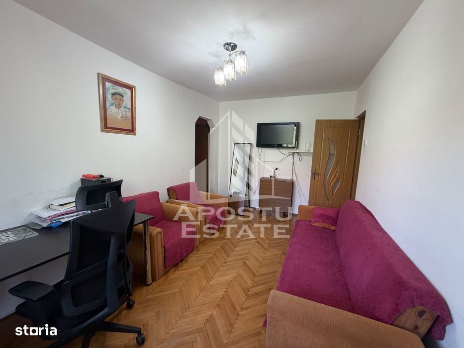 Apartament cu 3 camere ,etaj intermediar, Zona Dacia ,Timisoara