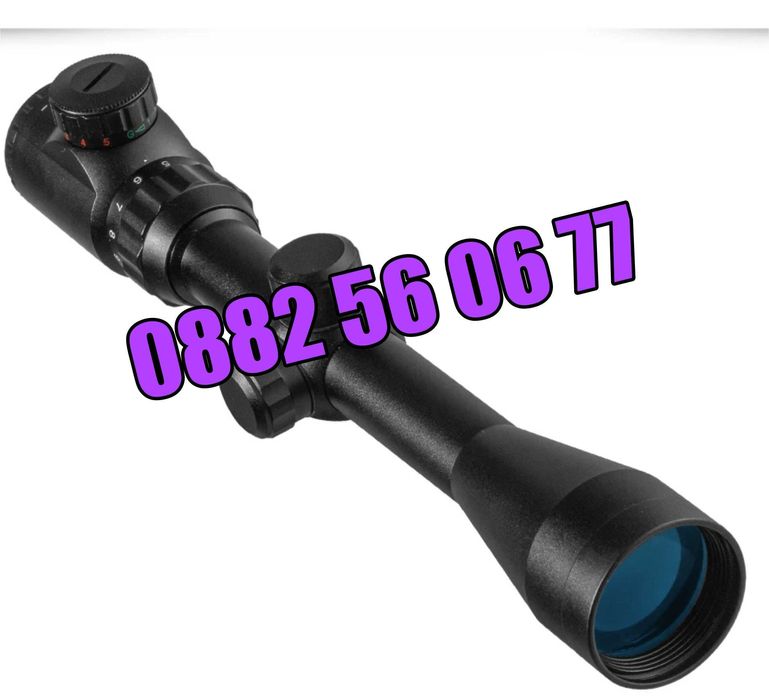 Оптика за пушка Bushnell, оптически мерник Bushnell 3-9X40 EG