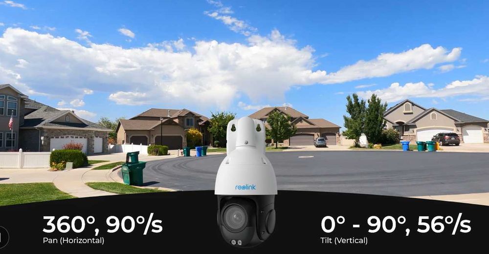 Reolink 4K 360° Auto-Tracking PoE 5X Optical Zoom RLC-823S1