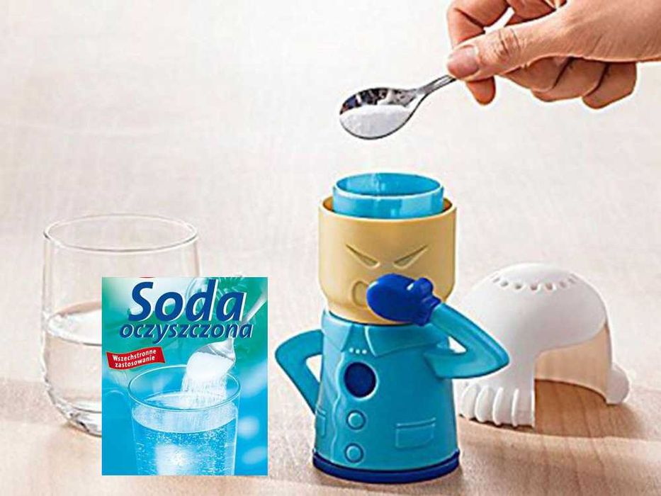 Фигурка за освежаване на хладилник и почистване на микровълнова