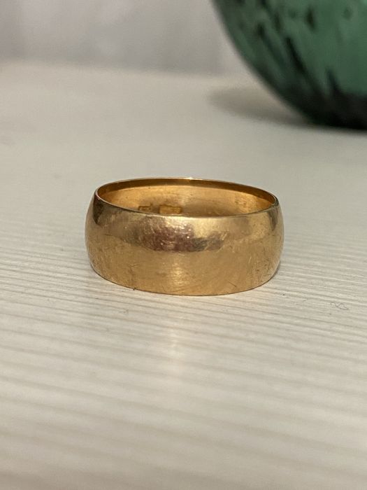 Золотое кольцо обручальное