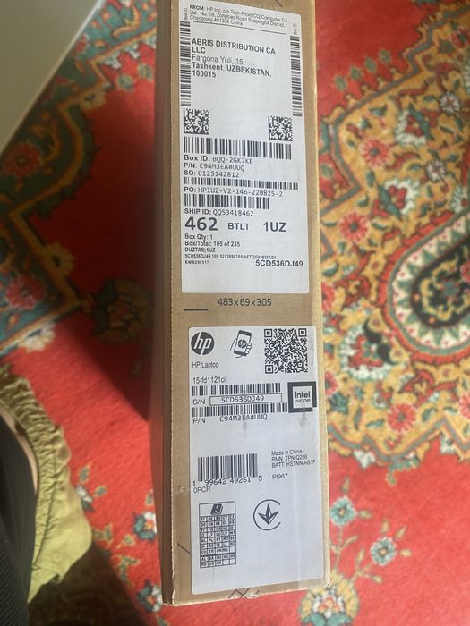 Notebook HP 15-fd1121ci