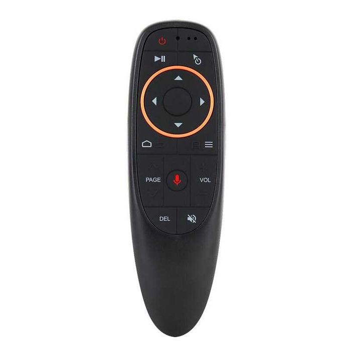 Air Mouse Wireless cu Control prin Voce, Mini Tastatura Iluminata RGB (NOU)