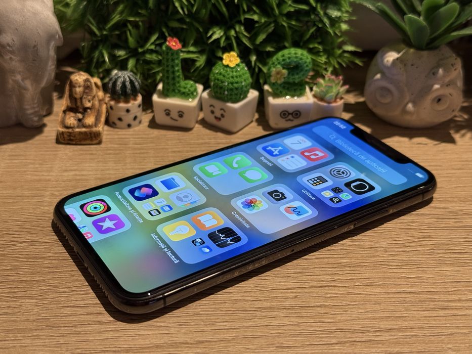 Iphone  x 256 gb ‼️100% bat‼️Husa si folie‼️
