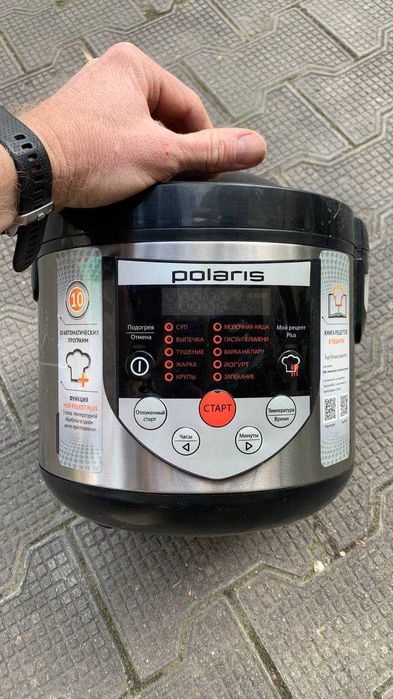 Мультиварка Polaris PMC 0347AD, 3 л, 600 Вт состояние среднее