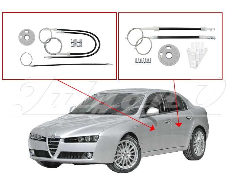 Ремонтен комплект за ел. машинка стъкло за ALFA ROMEO 159
