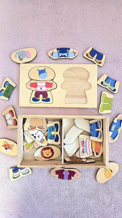 Дървени играчки от Лидъл/Lidl/образователни