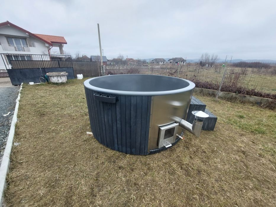 Ciubar cu aeromasaj/hidromasaj fibra de sticla