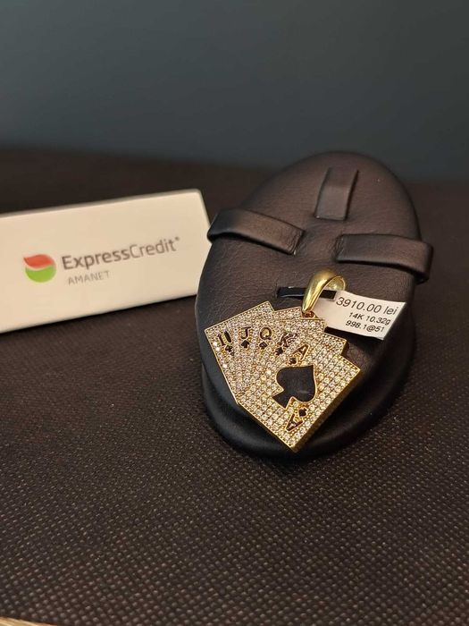 (AG51) Medalion aur 14K 10.32g b998 - Garantie 2 ani!