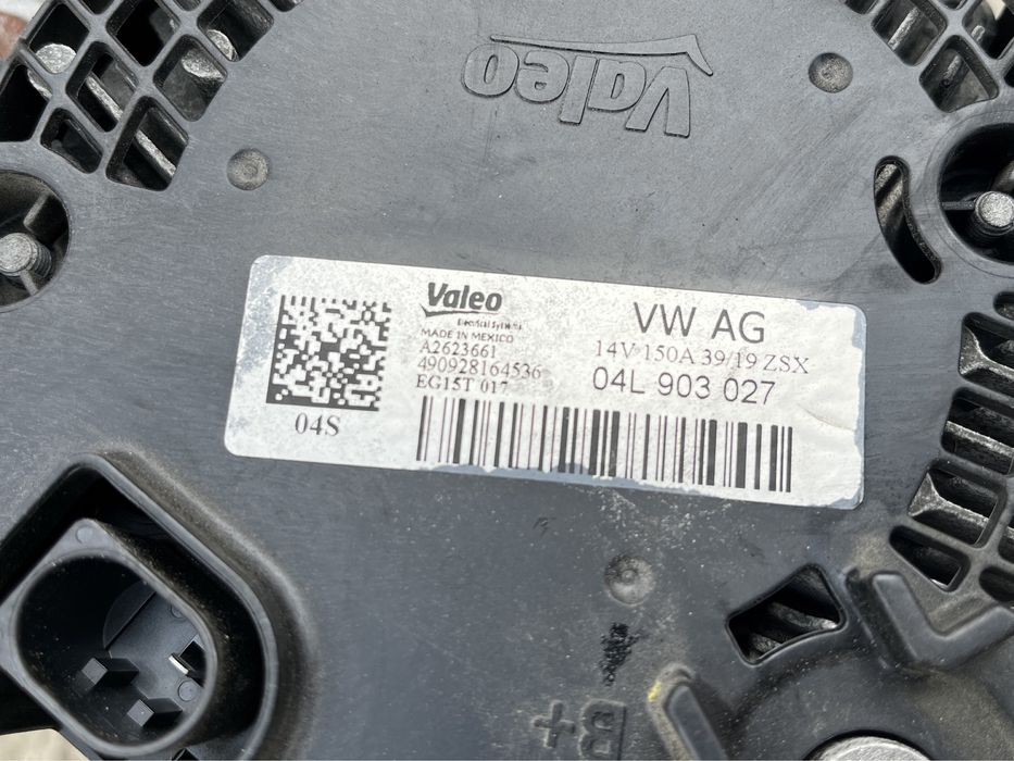 Alternator Audi A4 B9 A5 F5 8W Q5 FY 80A