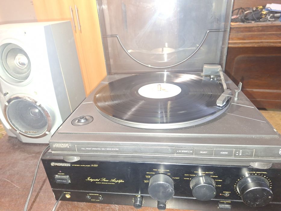 Pick-up Semi-automatic Philips FP-260, funcție Cueing, 33 /45 speed, Reject