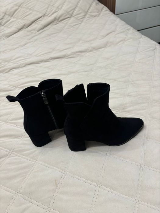 Полусапожки замша осенние