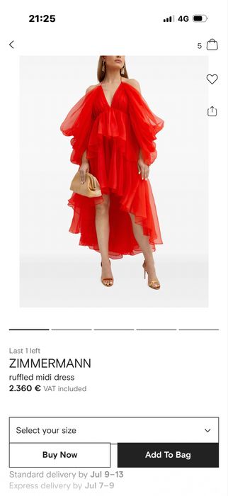 Vand rochie Zimmermann