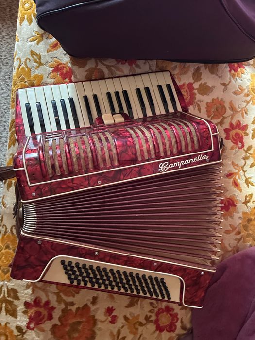 Acordeon Campanella 2 registre 80 basi
