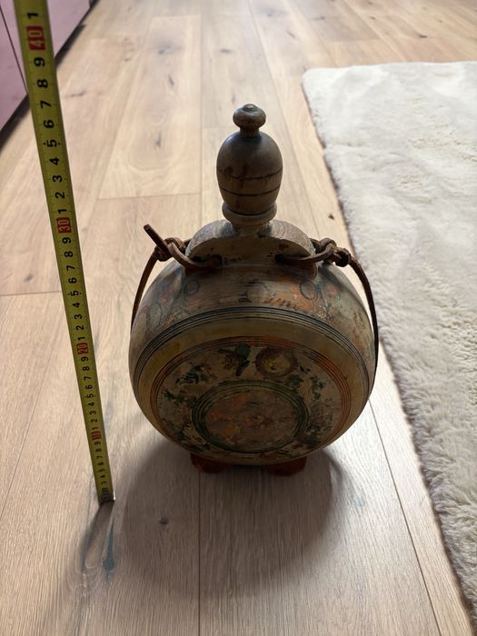 Vand ploscă rustică foarte veche.