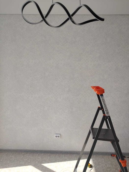 Поклейка обоев 6 тыщ рулон