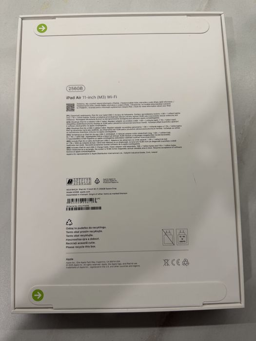 Ipad Air 11’, Space Grey, 256 GB, Nou