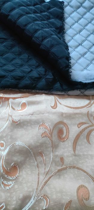 Отрезы тканей плотные