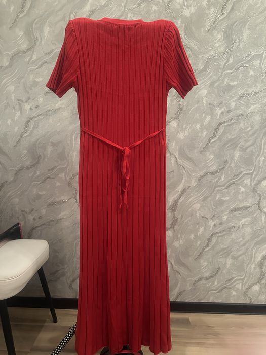 Платье красные повседневный